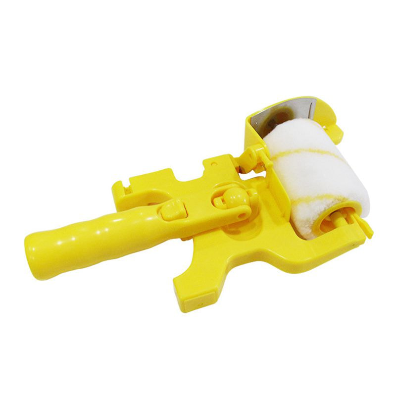 Wall Trim Guide Roller แปรงทาสีขอบ เครื่องมือ Clean-Cut Paint Edger Roller แปรงมุม แปรงทาสีฝ้าเพดาน Set