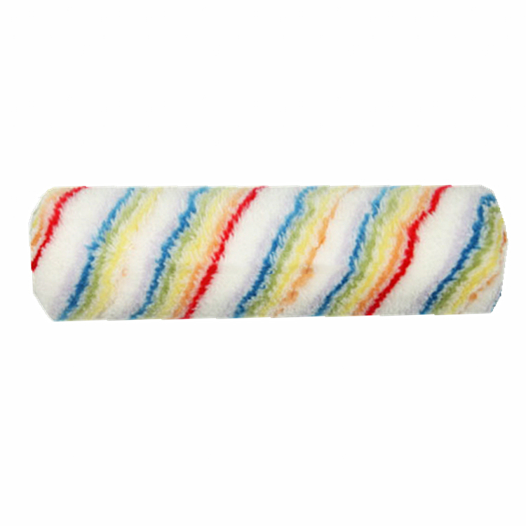 ลูกกลิ้งทาสีแบบเติมสีสัน Roller Sleeve Textured Roller Cover