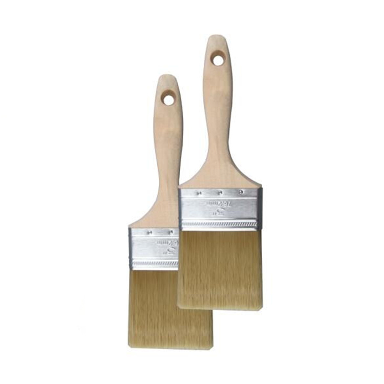 เครื่องมือฮาร์ดแวร์ Beech Handle Wall House แปรงทาสี แปรงทาสี Painter Brush Trim Paint Brush Types